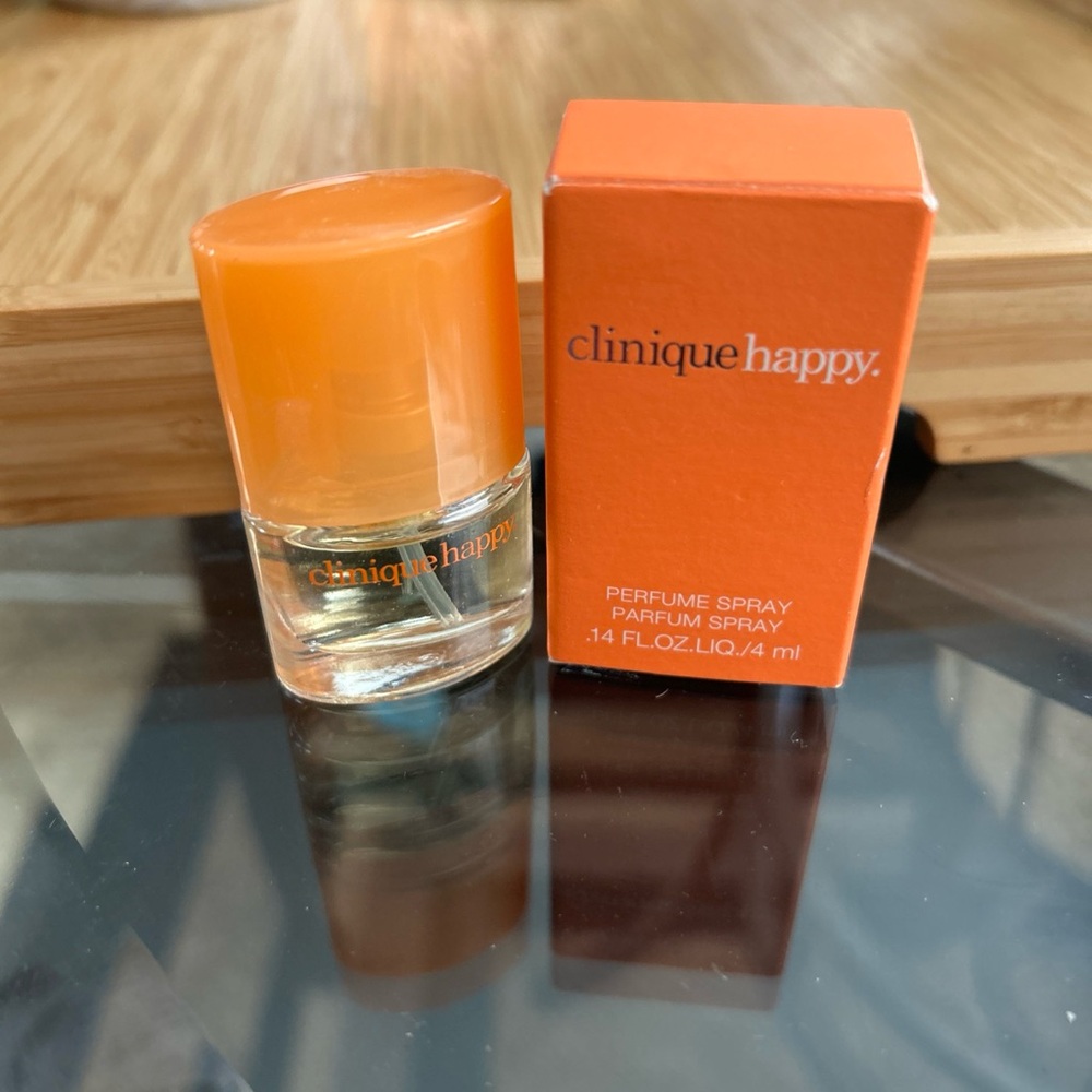 Clinique Happy Perfume Parfum Spray mini Travel 4 ml/0.14 oz